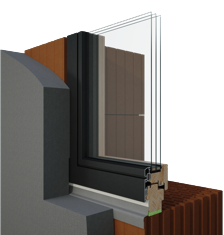 montáž drevených okien a dverí