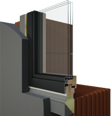 montáž drevohliníkových okien a dverí