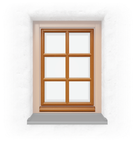 Predokenné mriežky na drevené okná